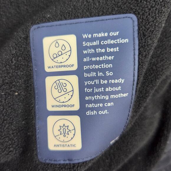 Lands' End Womens Medium 10-12 Squall Collection Jacket/coat Weather Protection - Picture 15 of 16